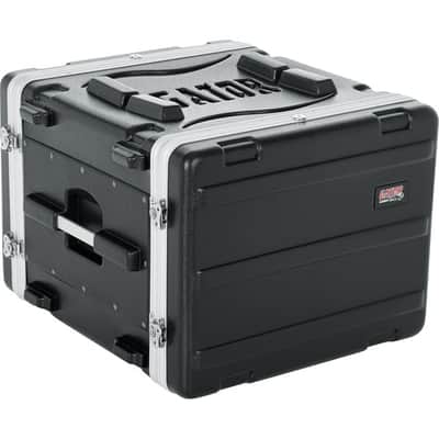 Gator Molded PE Rack Case; Front, Rear Rails; 8U; 19" Deep; Locking GR-8L image 1