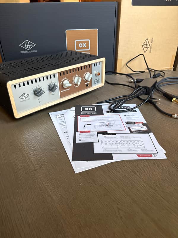 Universal Audio OX Amp Top Box Attenuator 2019 - Present - Silver/Brown/Black image 1