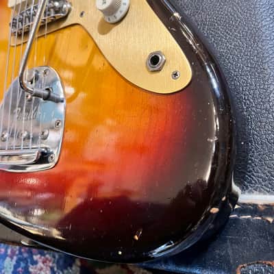 Fender Jazzmaster 1959 - Sunburst with Gold Anodized Pickguard image 12