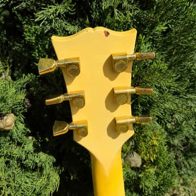 1988 Gibson SG Custom Antique Ivory Nitro Vintage USA Guitar w/ Original Chainsaw Case image 11