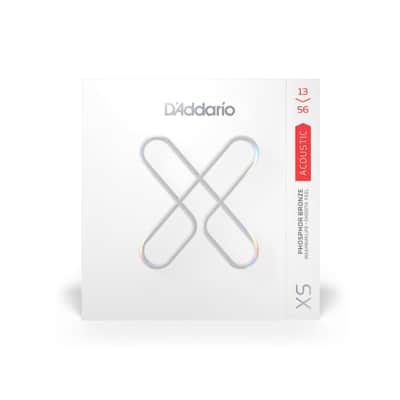 D'Addario XSAPB1356 Acoustic Phosphor Bronze, Medium, 13-56 image 1