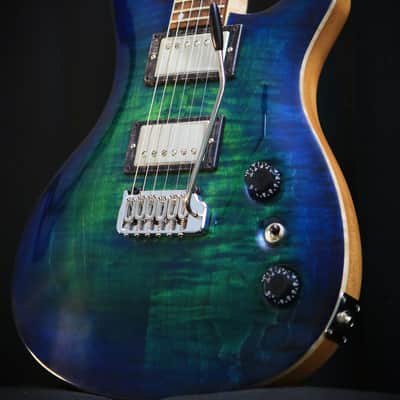 Travis Franklin Guitars - Brazos 24 in Aqua/Blue image 6