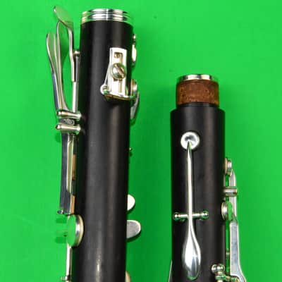 Selmer CL210 - Intermeadiate Level Grenadilla Wood Clarinet - Silver Plated Keys, New Pads image 7