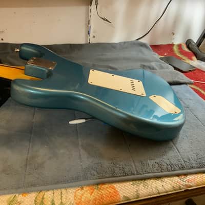 Fender Powerhouse Stratocaster with Rosewood Fretboard 1998 - 2001 - Lake Placid Blue image 10