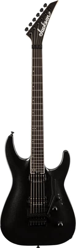 Jackson Pro Plus Series DKA Metallic Black Ebony Fingerboard image 1