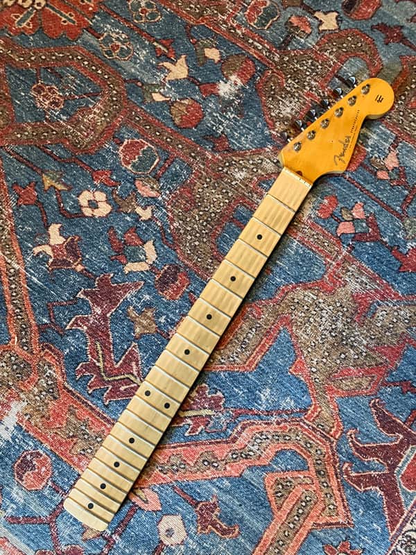 Fender AVRI Hotrod 57 Stratocaster Neck - Relic Road Worn Nitro image 1