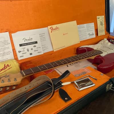 Fender American Vintage '65 Stratocaster Dakota Red (First Run / Flash Coat) – Outstanding Resonance & Tone image 6