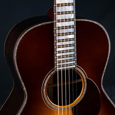 Santa Cruz H13 41 African Blackwood and Moon Spruce Sunburst Custom NEW image 9