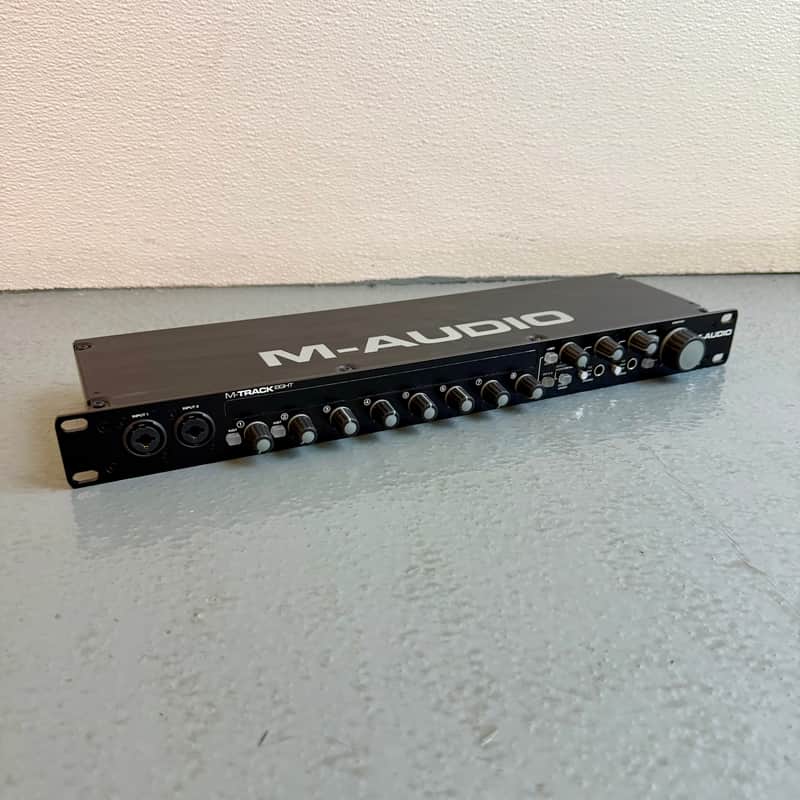 M-Audio M-Track Eight 8-Channel USB Audio Interface 2010s - Black image 1
