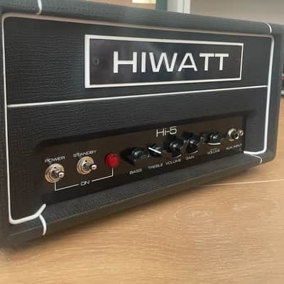 Hiwatt Hi-5 2-Channel 5-Watt Guitar Amp Head 2019 - Present - Black image 4