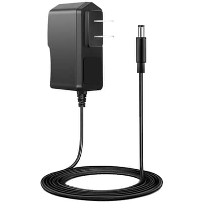 9V 1A AC/DC Power Supply Adapter for Casio Keyboard AD-5 AD-5MU AD-5MR WK-110 WK-200 LK-43 LK-100 LK-220 CTK-496 CTK-573 CTK-700 CTK-710 CTK-720 CTK-2100 Charger Cable Cord (6 feet)