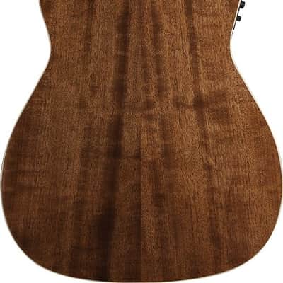 Washburn HF11SCE Heritage Series Folk Acoustic-Electric Guitar - Natural Gloss image 2