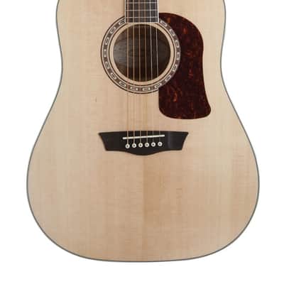 Washburn D10S Heritage 10 Series Dreadnought Acoustic Guitar - Natural (HD10S-O-U) image 2