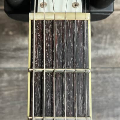 (18279) Epiphone Riviera Mini Ch Semi-Hollow Electric Guitar - 2004 - Cherry image 10