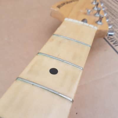 70's FENDER LEFT HAND STRATOCASTER USA MAPLE NECK image 7