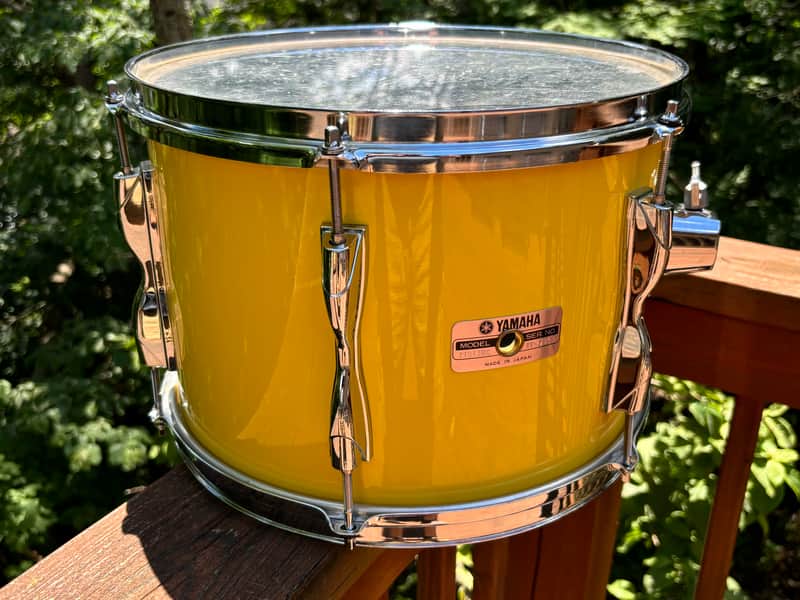 Vintage Yamaha TT-913RC 1983 13" x 9" Tom in Mellow Yellow image 1