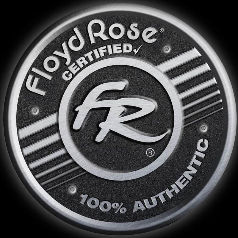 Authentic Floyd Rose 1000 Series 7 String Saddle Set - Black image 1