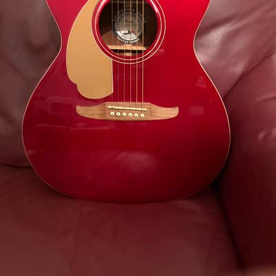 Fender California Series Newporter Player Left-Handed 2018 - 2019 - Candy Apple Red image 2