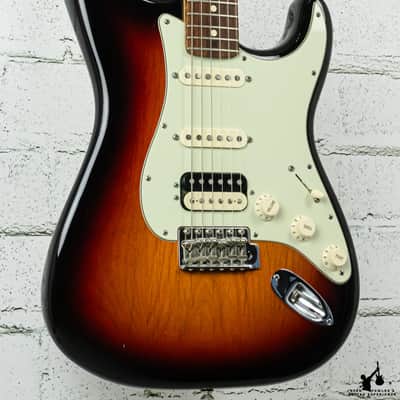 2013 Fender American Standard Stratocaster HSS Shawbucker Sunburst w/ HSC image 2