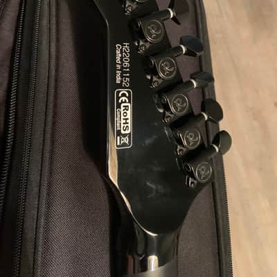 2022 BC Rich Limited Edition Stranger Things Warlock Red Crackle Eddie's Guitar image 6