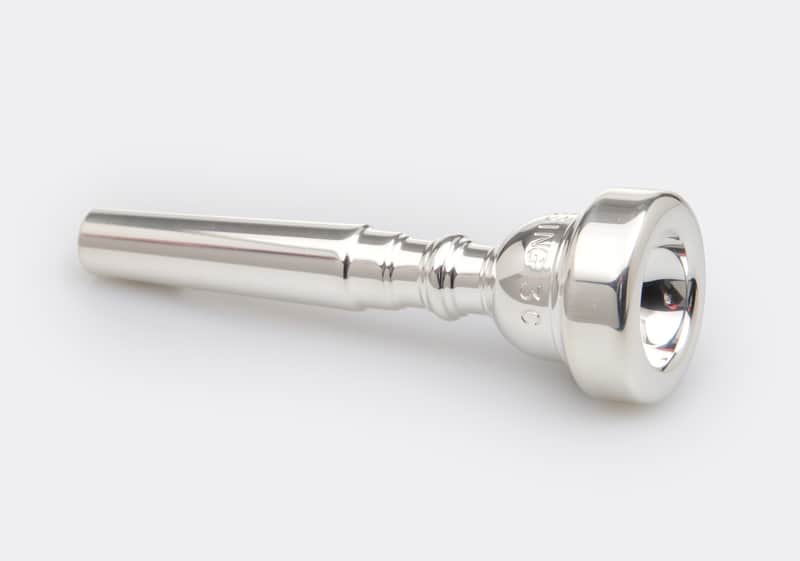 Blessing 3C Trumpet Mouthpiece - Silver-Plated image 1