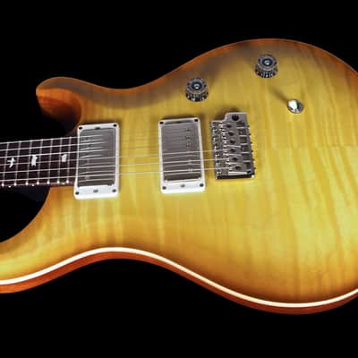 2017 Paul Reed Smith PRS CE-24 Flame Top Limited Edition w 57/08 Pickups ~ Livingston Lemondrop image 2