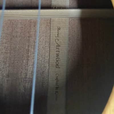 Ibanez AW500 Artwood Dreadnought Acoustic Guitar, Natural - w/HSC - x6414 - USED image 12