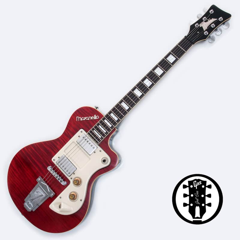 Italia Maranello Standard Wine Red flamed maple top w/ original