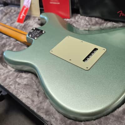 Fender American Professional II Stratocaster BRAND NEW Surf Green Metallic Pearl Rosewood USA Strat Guitar image 10