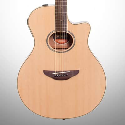 Yamaha APX-600 Acoustic-Electric Guitar, Natural image 1