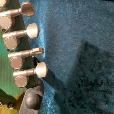 Ibanez JEM7-BSB Steve Vai Signature 1995 - 2001 - Burnt Stained Blue image 6