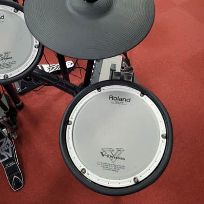 Roland TD-11K V-Drum Kit with Mesh Snare Pad 2010s - Black image 7