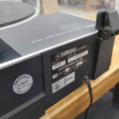 Yamaha PX-2 Linear Tracking Direct Drive Turntable 1980s - Black image 12