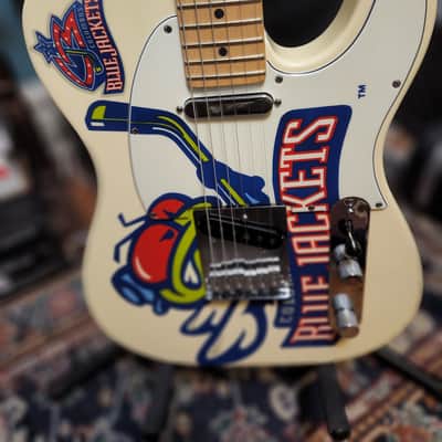 Fender ONLY ONE BUILT NHL!  American Standard Telecaster Custom Shop ONLY ONE ever built. NHL Columbus Blue Jackets image 2