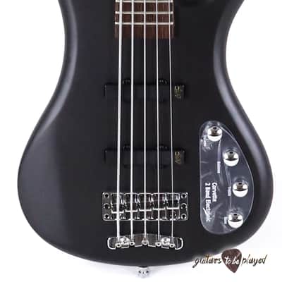 Warwick RockBass Corvette Basic 5-String Active Bass - Nirvana Black Transparent Bild 2