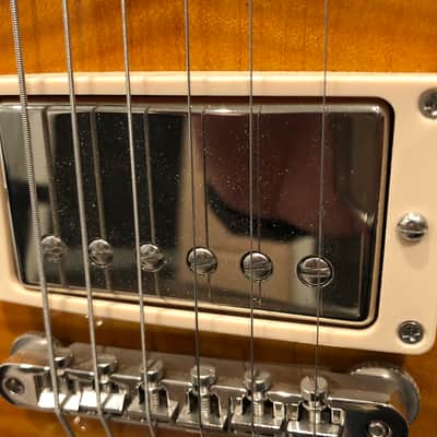 Gibson R9 Les Paul 2009  persimmon Burst ( 1 of 25 in this burst ) 50th anniversary  8.2 image 13