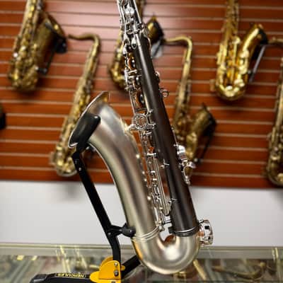 Cannonball Hotspur T5 Silver Black Big Bell Stone Series Tenor Saxophone image 10