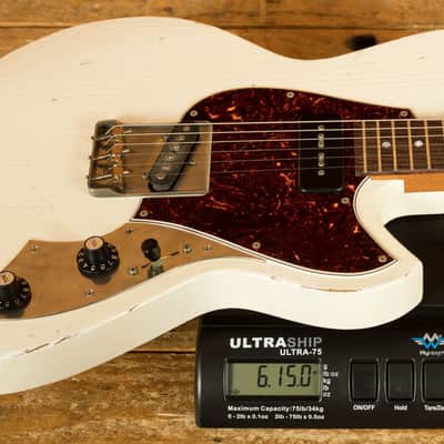 Novo Select Serus T | Olympic White - Tortoise Shell Pickguard image 9
