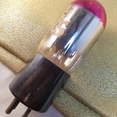QRS UX-201A 01A Antique AT1000 TESTED Vacuum Tube Engraved Almost-Globe RARE Output Triode CX-301A 1923-1937 image 11