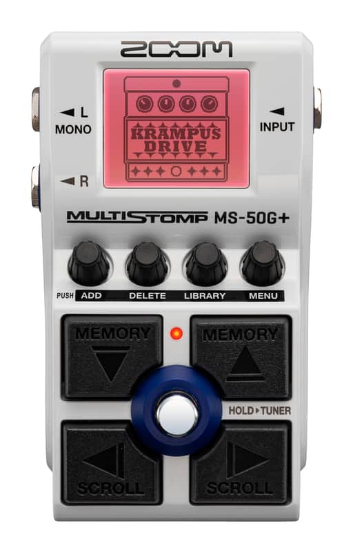 Zoom MS-50G+ MultiStomp Guitar Multi-Effects Processor Pedal image 1