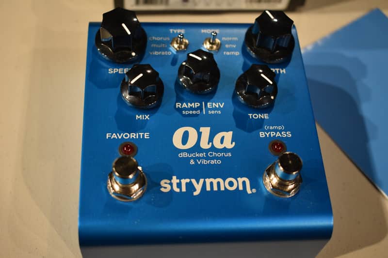 Strymon Ola dBucket Chorus and Vibrato 2010 - Present - Blue image 1