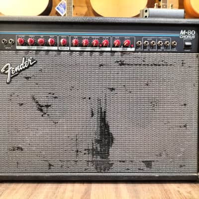 Fender M-80 Chorus Red Knob image 1