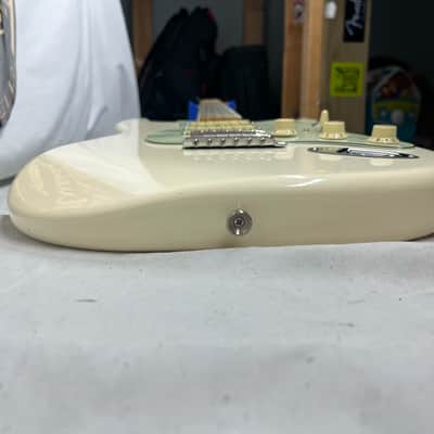 Squier Deluxe Roadhouse Strat Stratocaster Electric Guitar MIM - Made in Mexico - Olympic White image 18