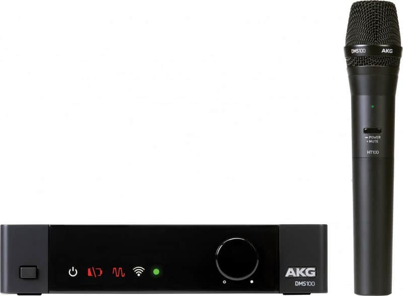 AKG DMS100 Wireless Handheld Microphone Set  - Black image 1