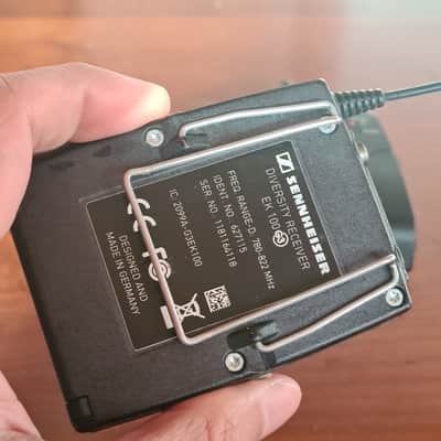 Sennheiser Sennheiser SK100 G3 + EK100 G3 True Diversity Receiver (780–822 MHz) image 6