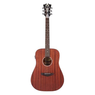 D'Angelico Premier Lexington LS A/E Guitar - Mahogany Satin - Open Box image 2