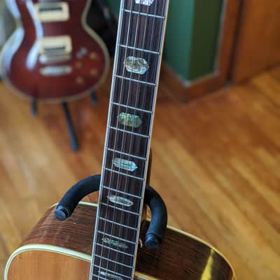 Yamaki/Kizan GF-240 1977 Natural transition guitar pre-Daion image 9