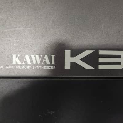 Kawai K3 Digital Wave Memory Synthesizer With Soft Case - As-is image 2