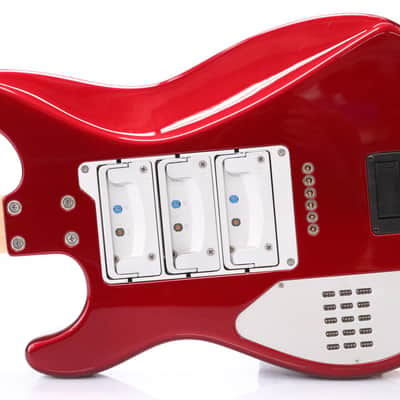 Mercurio Red Strat Stratocaster Electric Guitar Interchangeable Pickups #50809 image 12