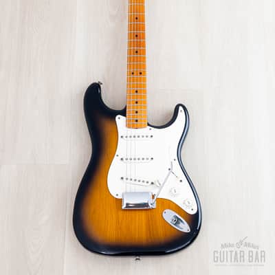 1983 Fender Fullerton American Vintage '57 Stratocaster Sunburst w/ Case, Hangtags image 2